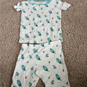 Kyte BABY Otter Print Pajama Set